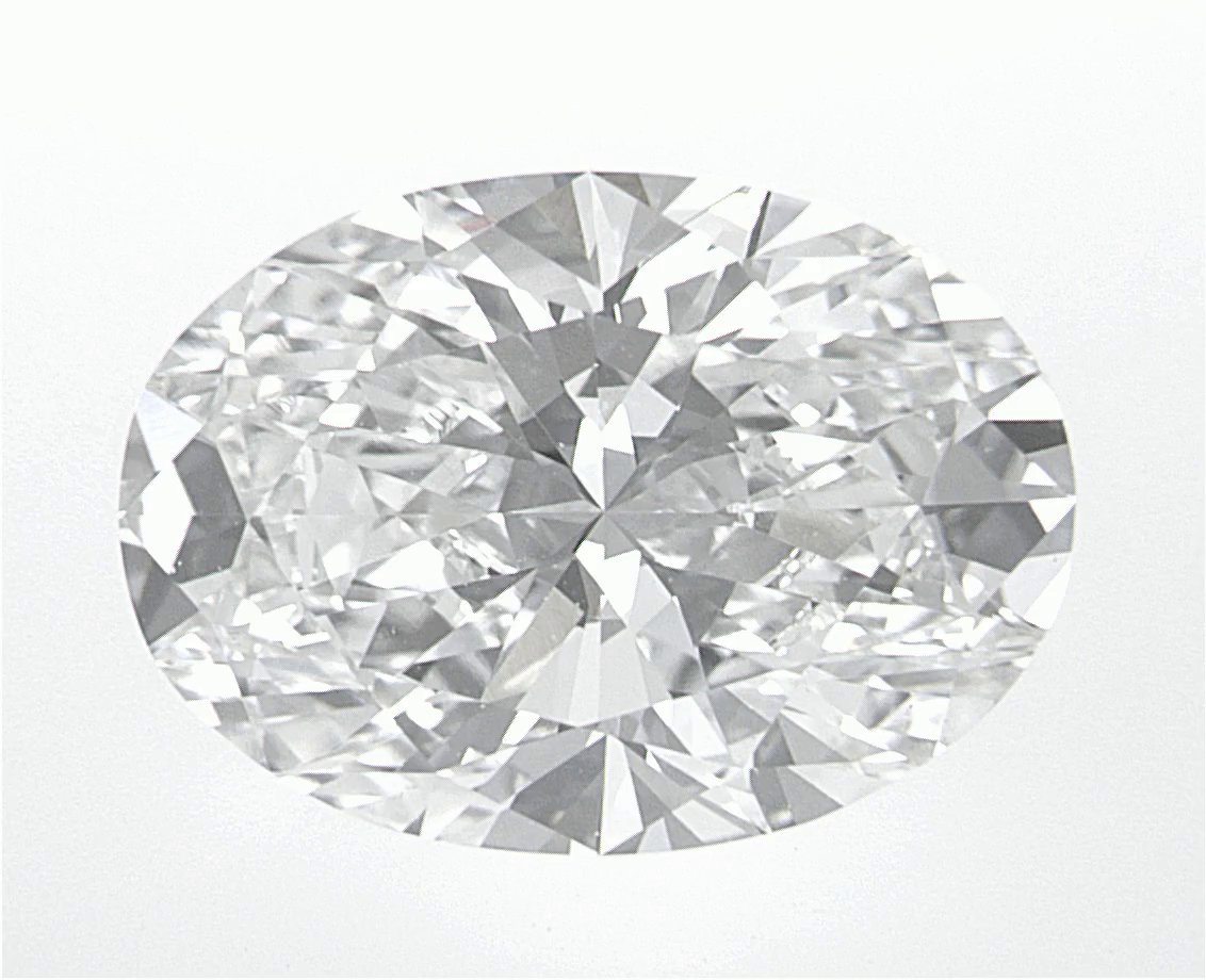 2.79 CT Oval Lab-Grown Diamond Surrey Vancouver Canada Langley Burnaby Richmond