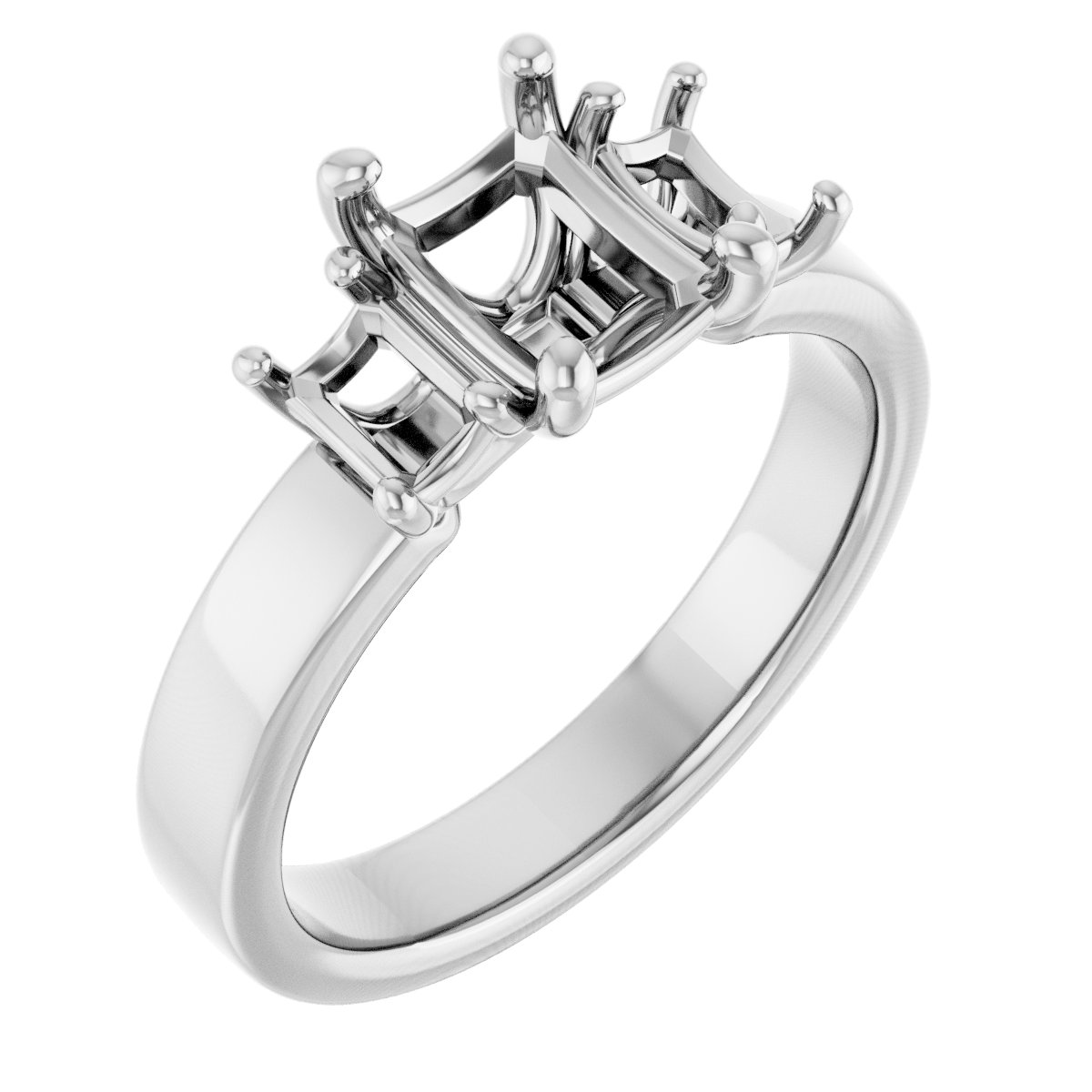 Three-Stone Engagement Ring