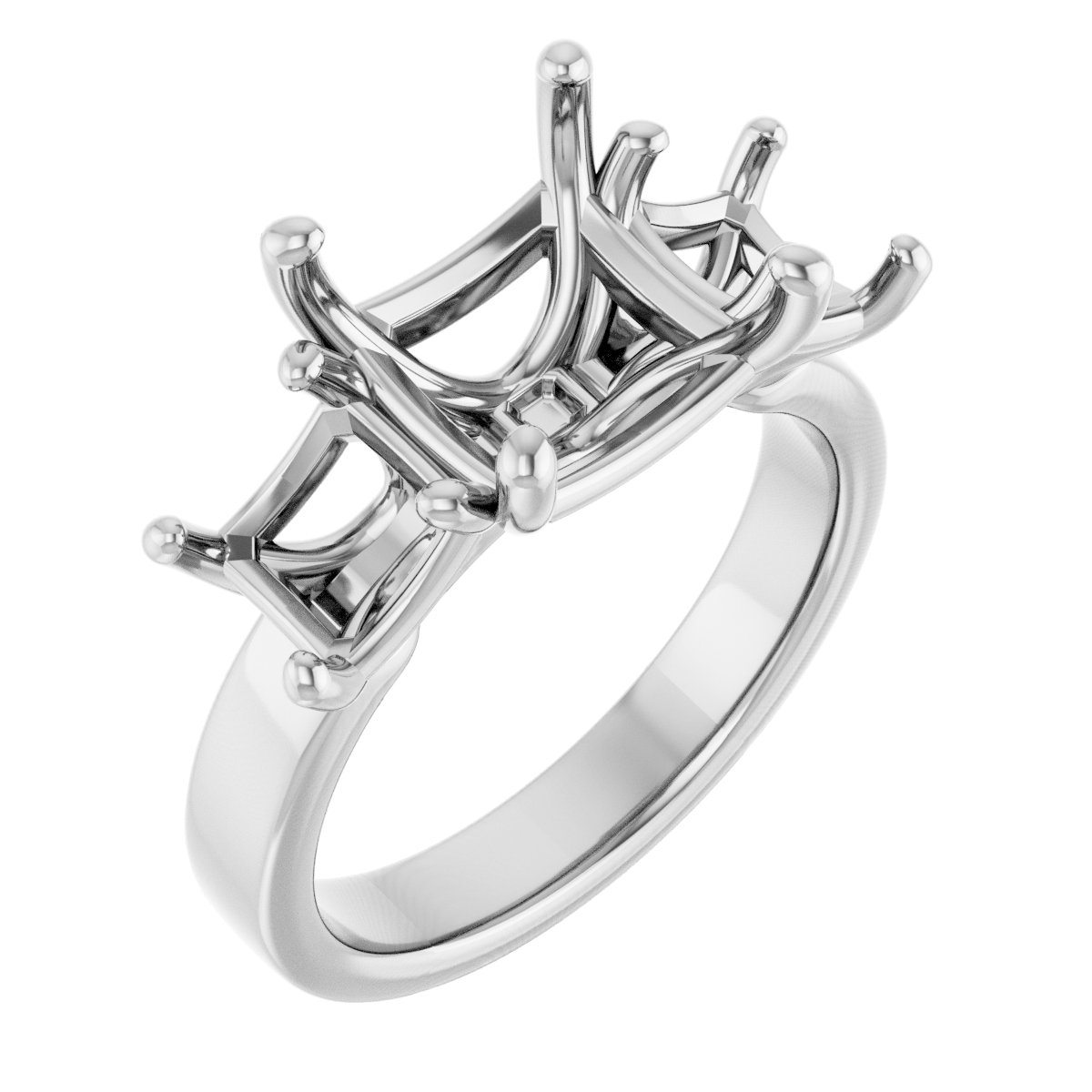 Three-Stone Engagement Ring