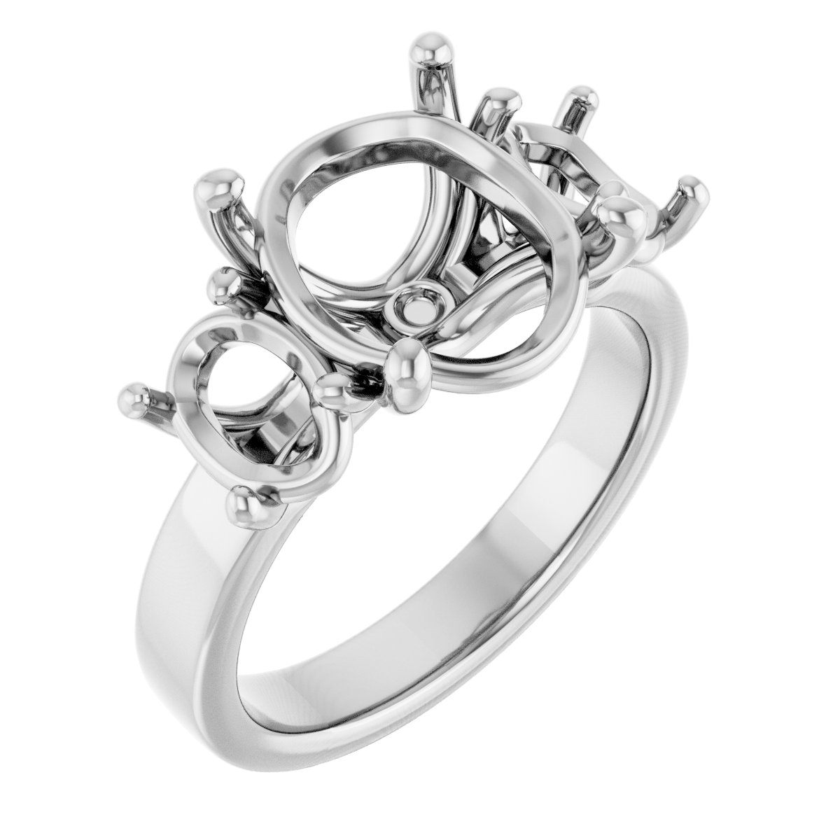 Three-Stone Engagement Ring