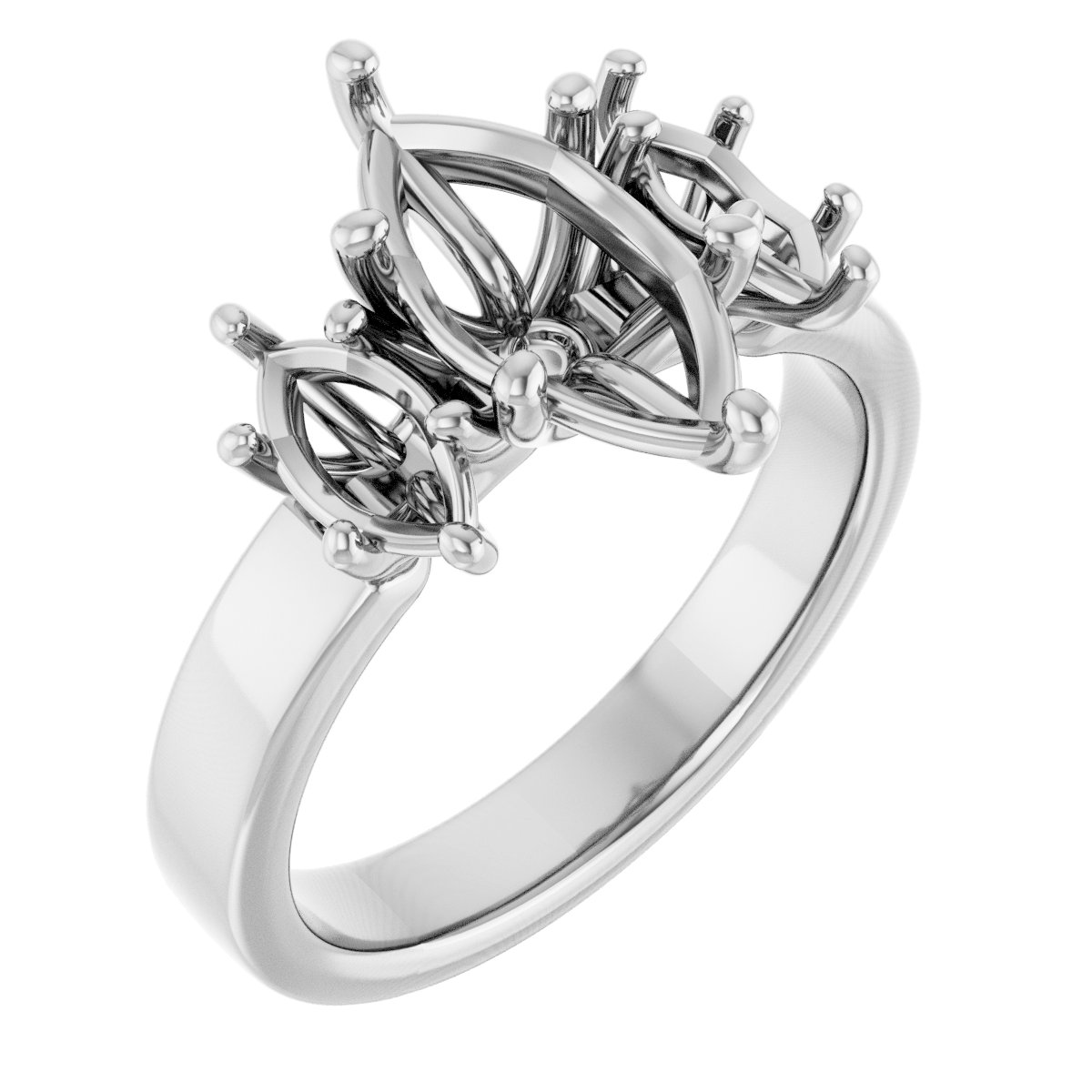 Three-Stone Engagement Ring