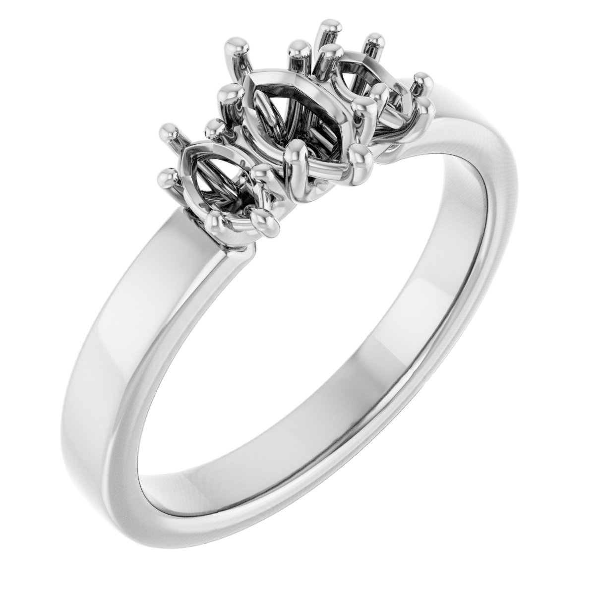 Three-Stone Engagement Ring