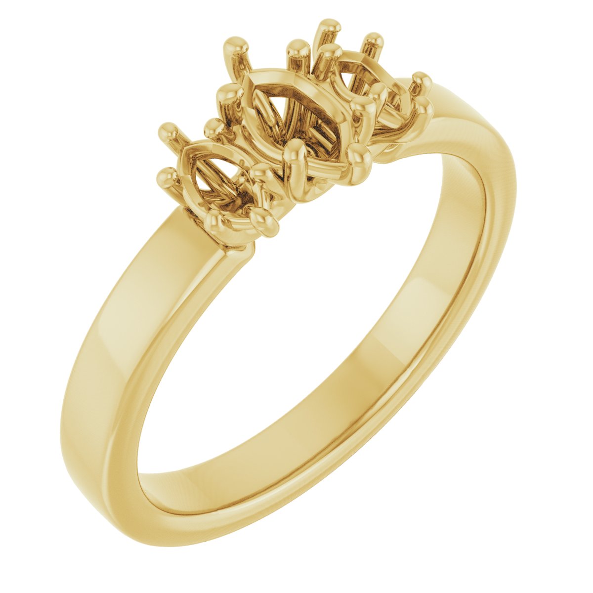 Three-Stone Engagement Ring