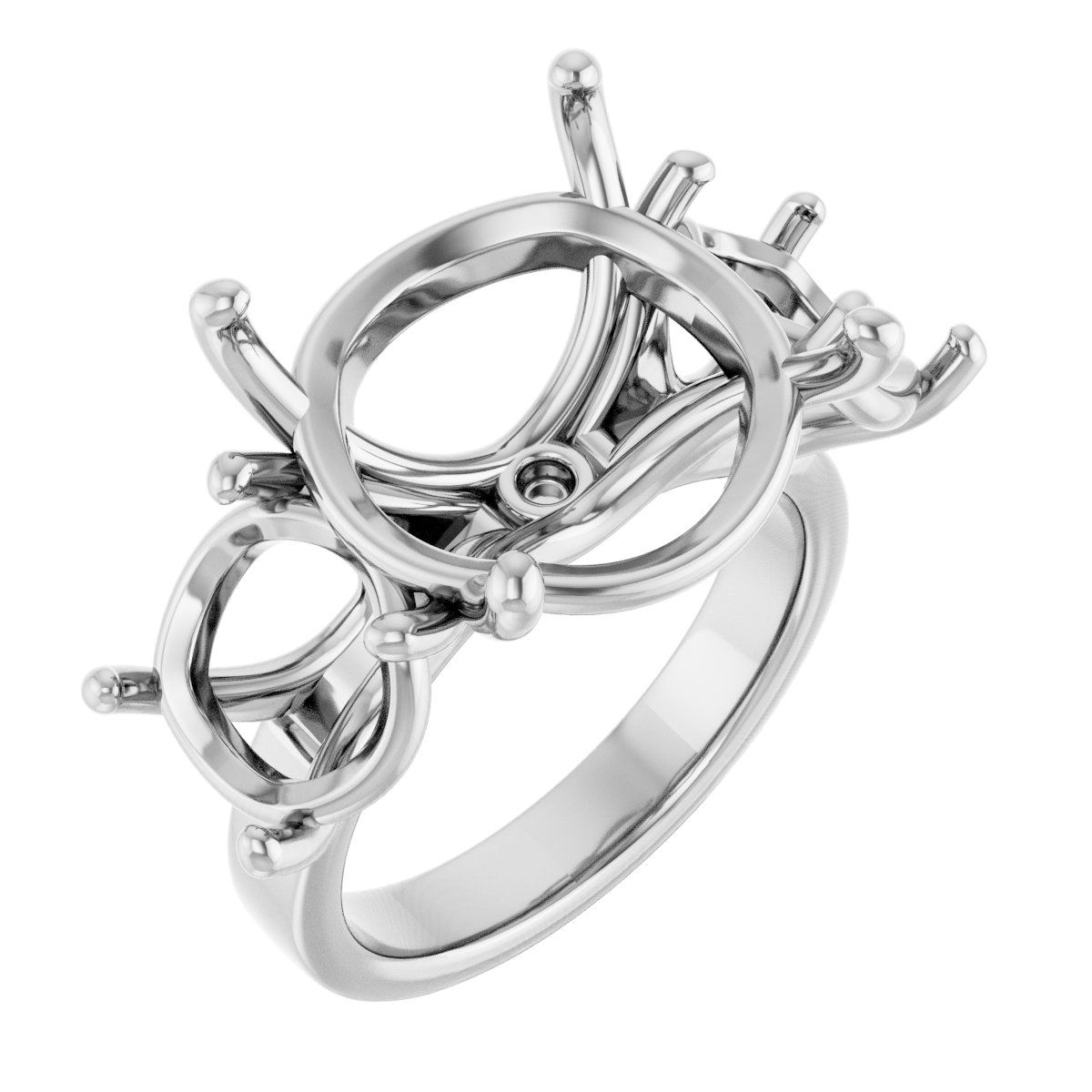 Three-Stone Engagement Ring