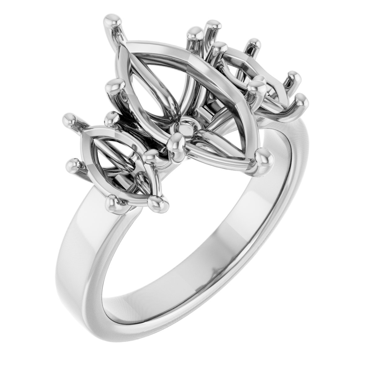Three-Stone Engagement Ring
