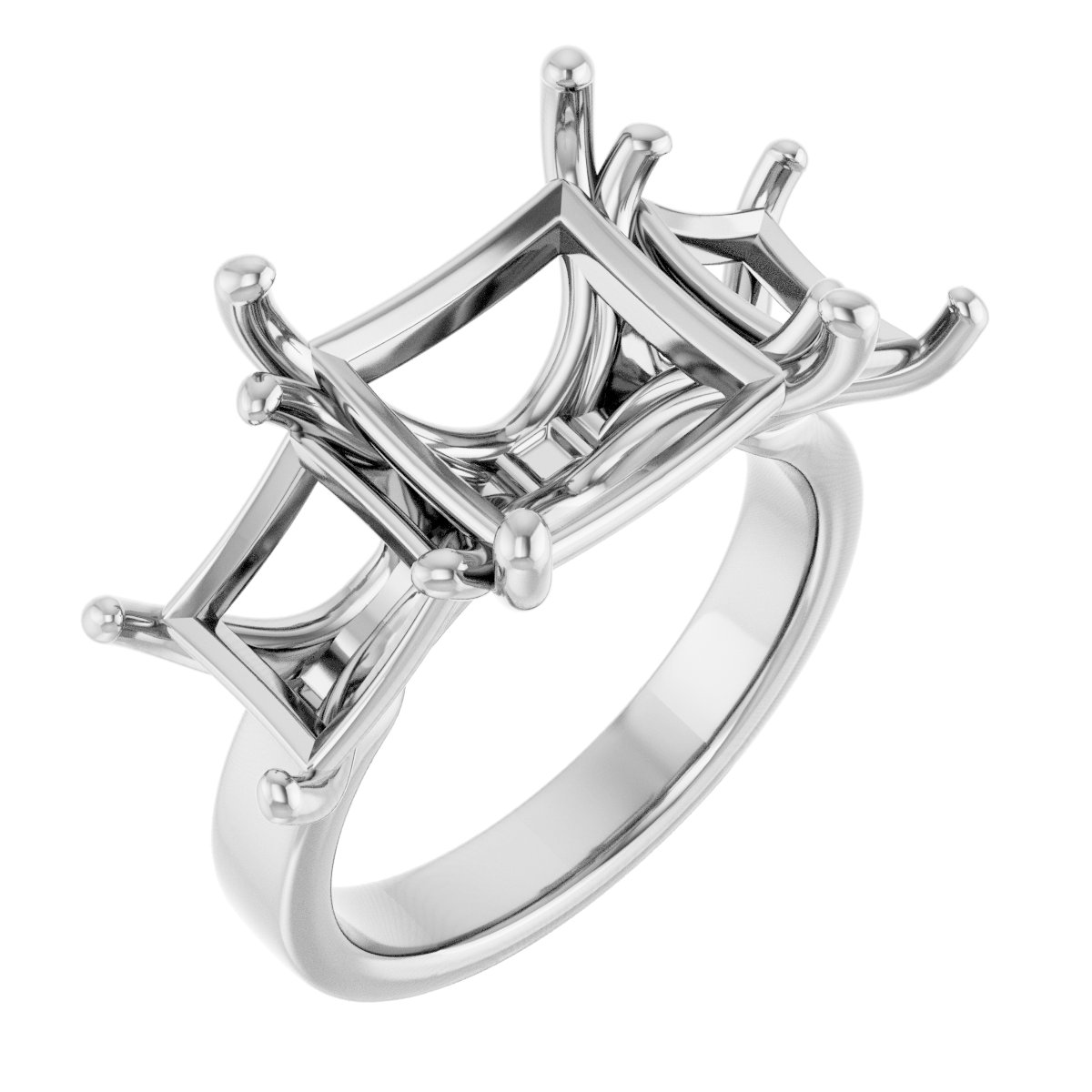 Three-Stone Engagement Ring