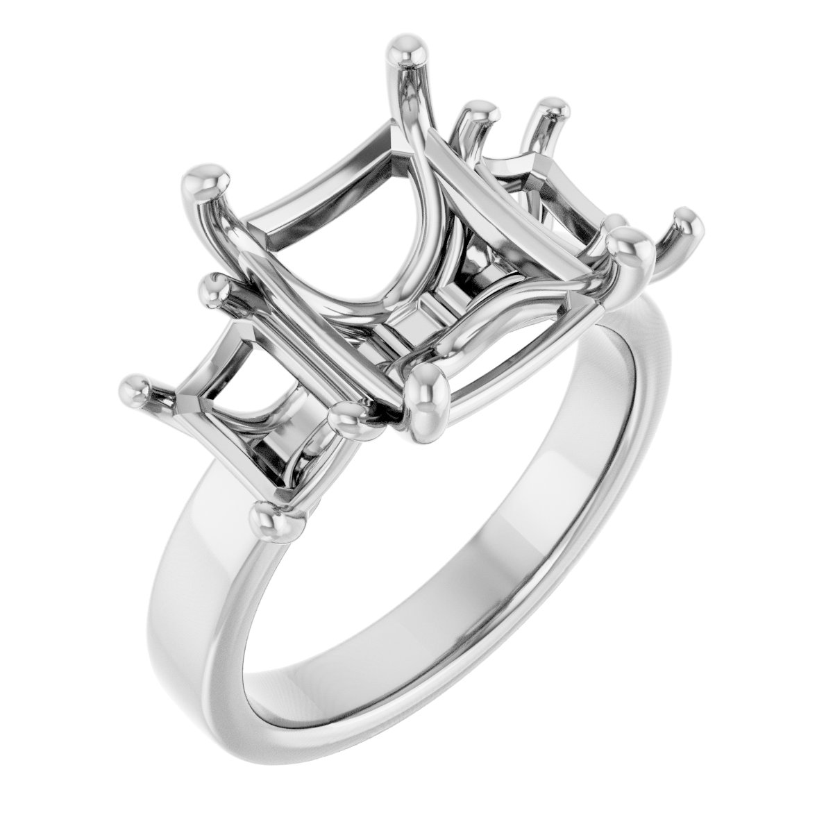 Three-Stone Engagement Ring