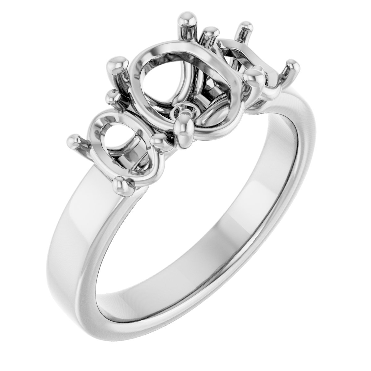 Three-Stone Engagement Ring