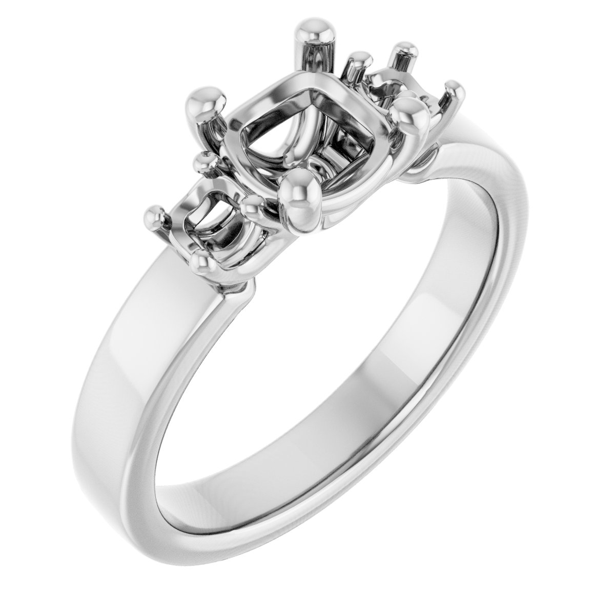 Three-Stone Engagement Ring