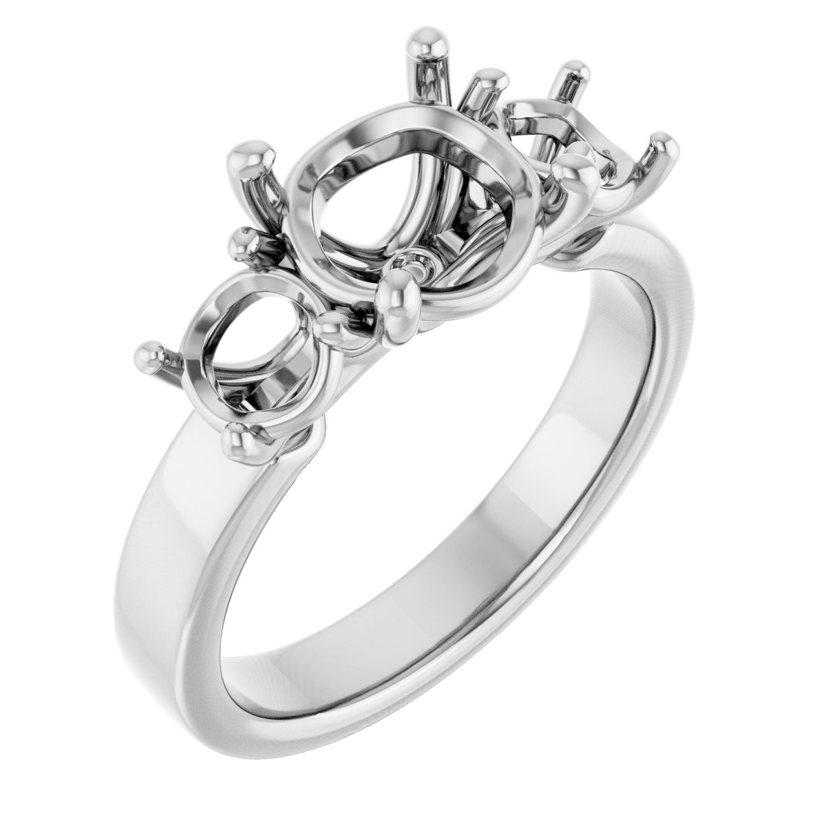 Three-Stone Engagement Ring