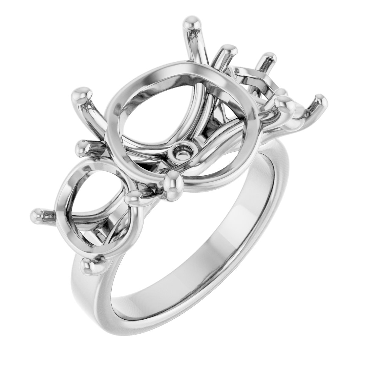 Three-Stone Engagement Ring