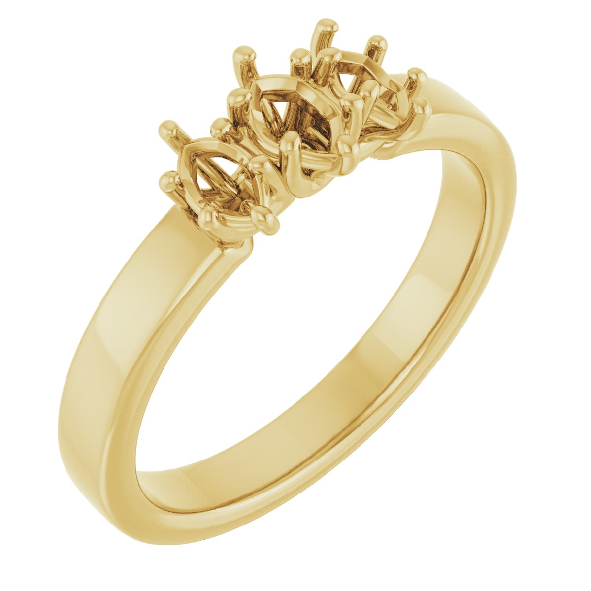 Three-Stone Engagement Ring
