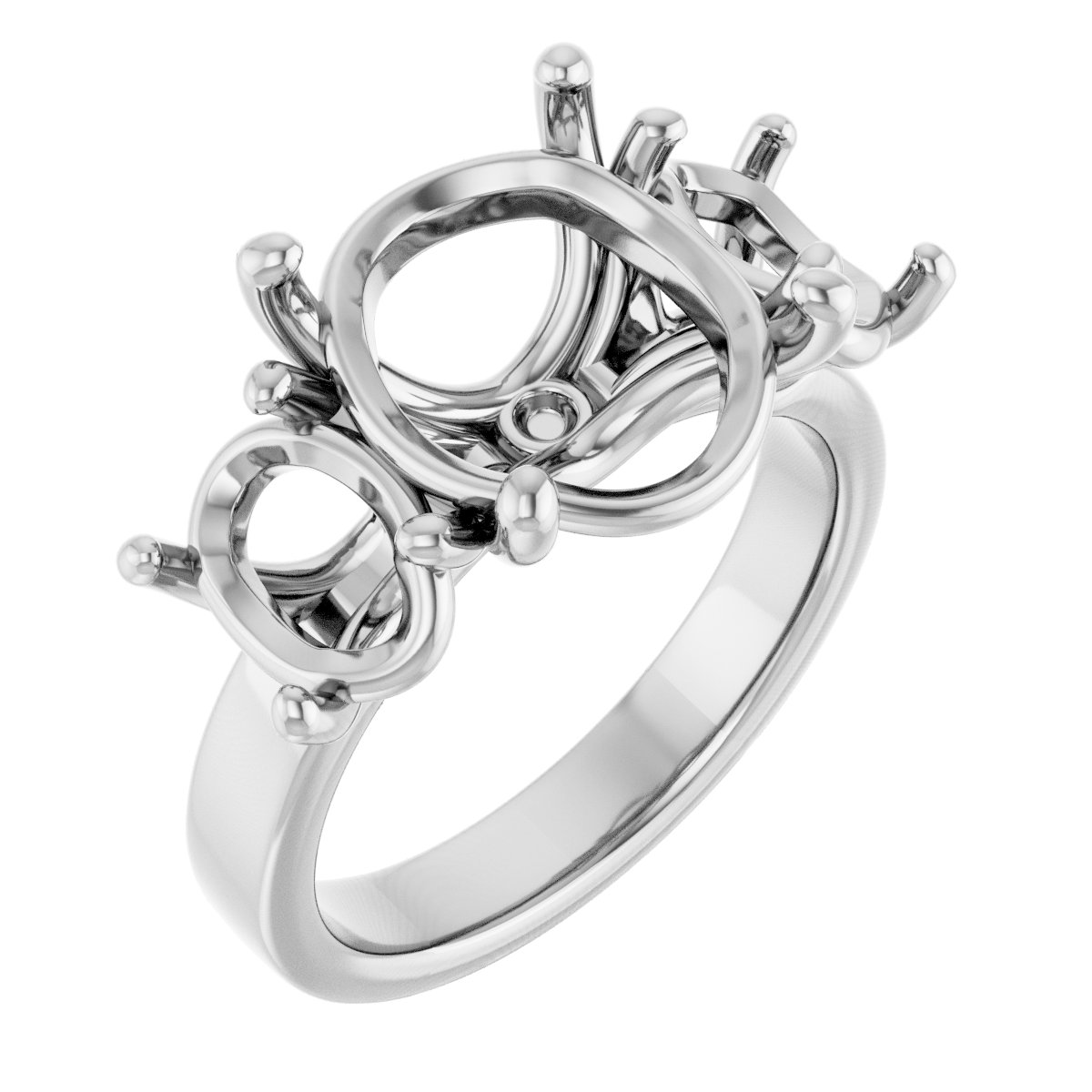 Three-Stone Engagement Ring