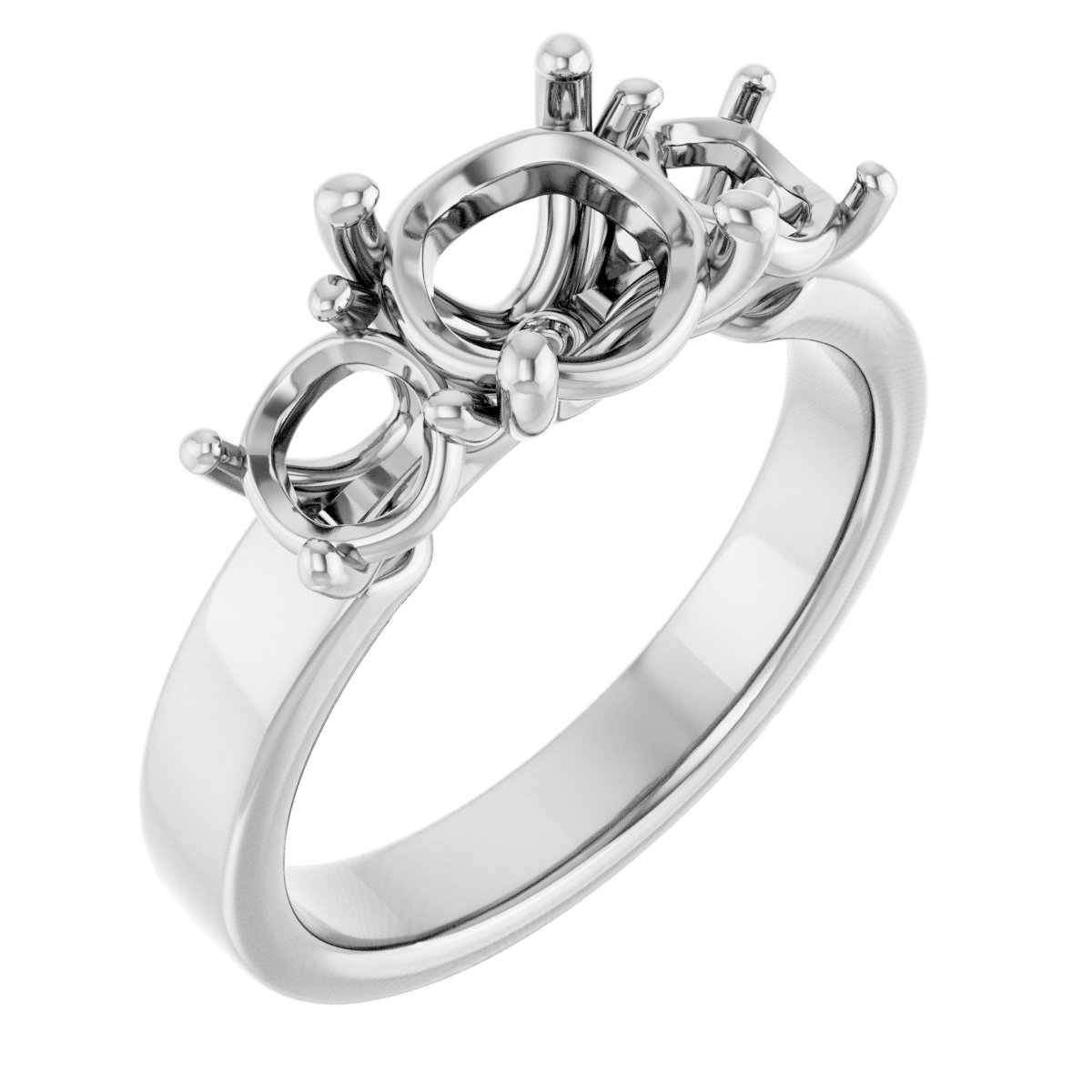 Three-Stone Engagement Ring