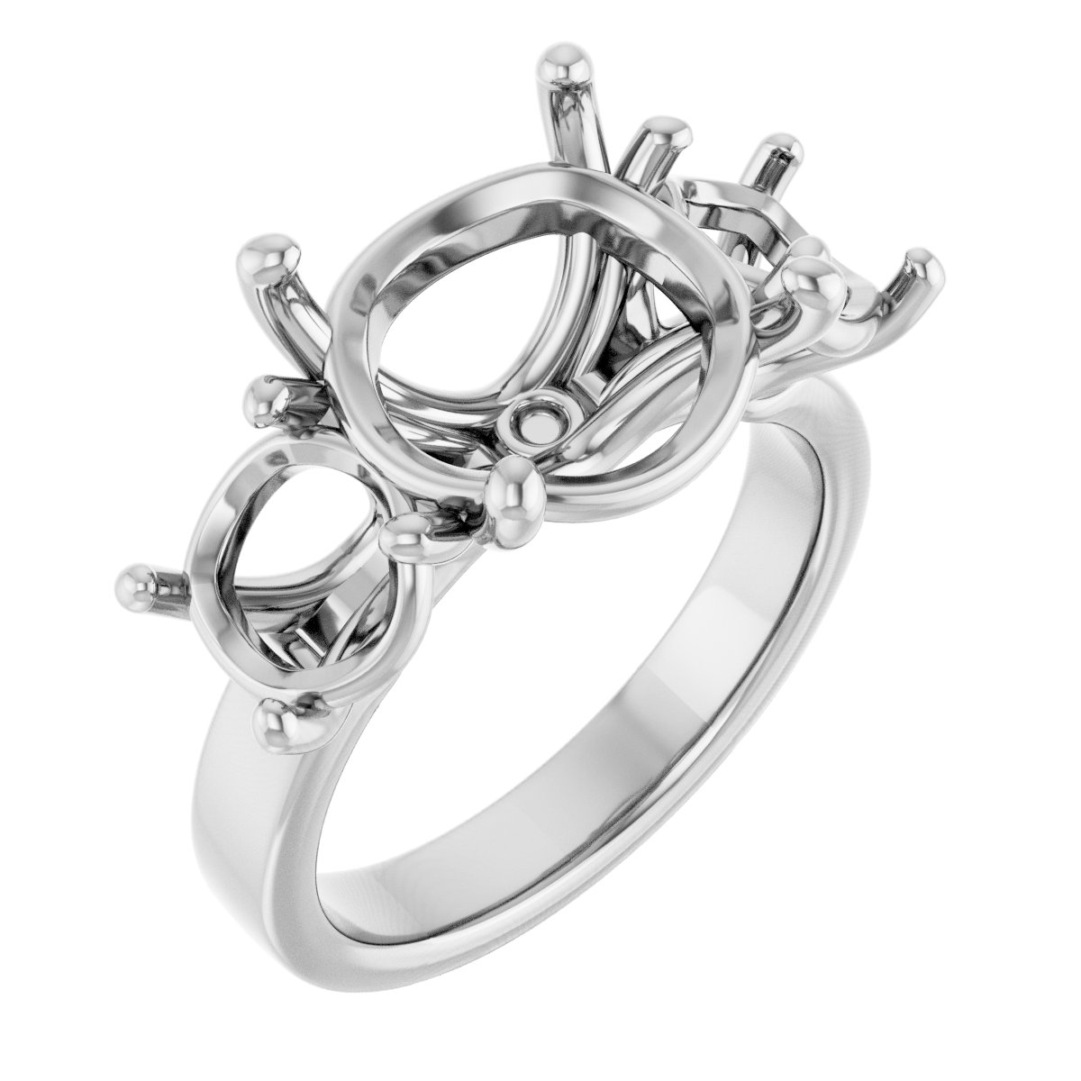 Three-Stone Engagement Ring