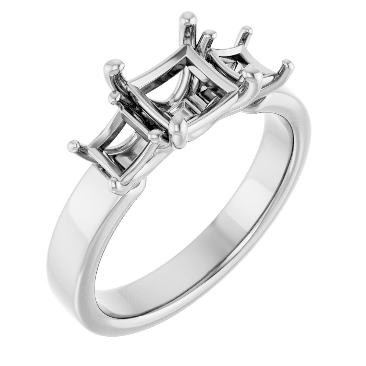 Three-Stone Engagement Ring