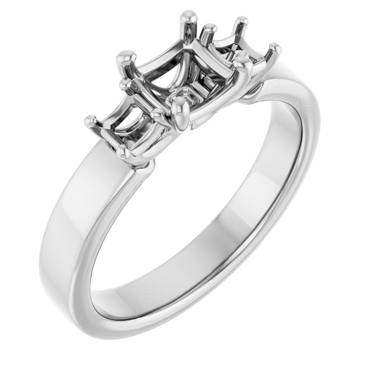 Three-Stone Engagement Ring