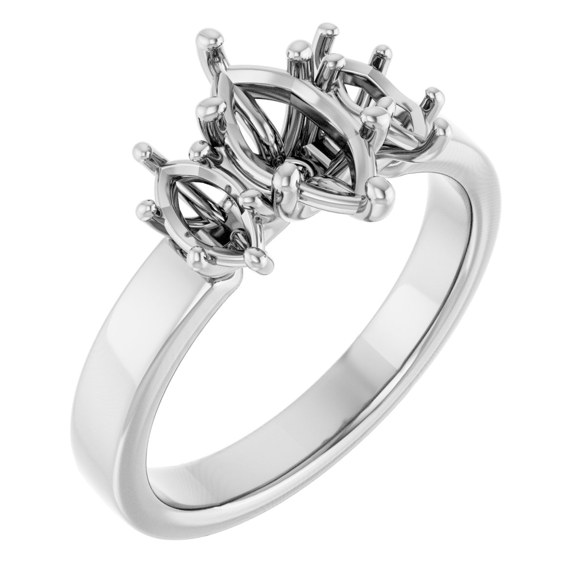 Three-Stone Engagement Ring