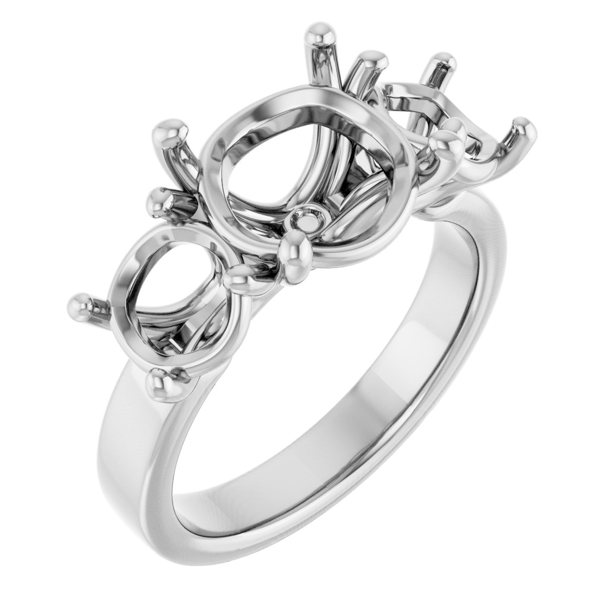 Three-Stone Engagement Ring
