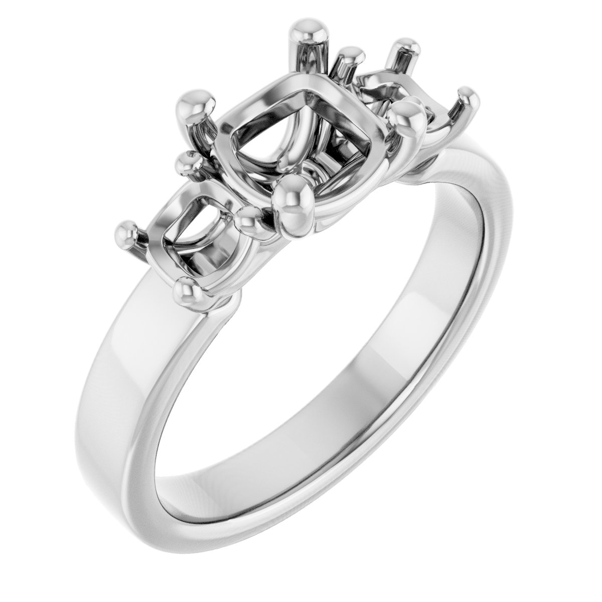 Three-Stone Engagement Ring