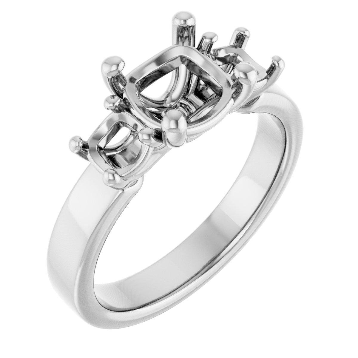 Three-Stone Engagement Ring