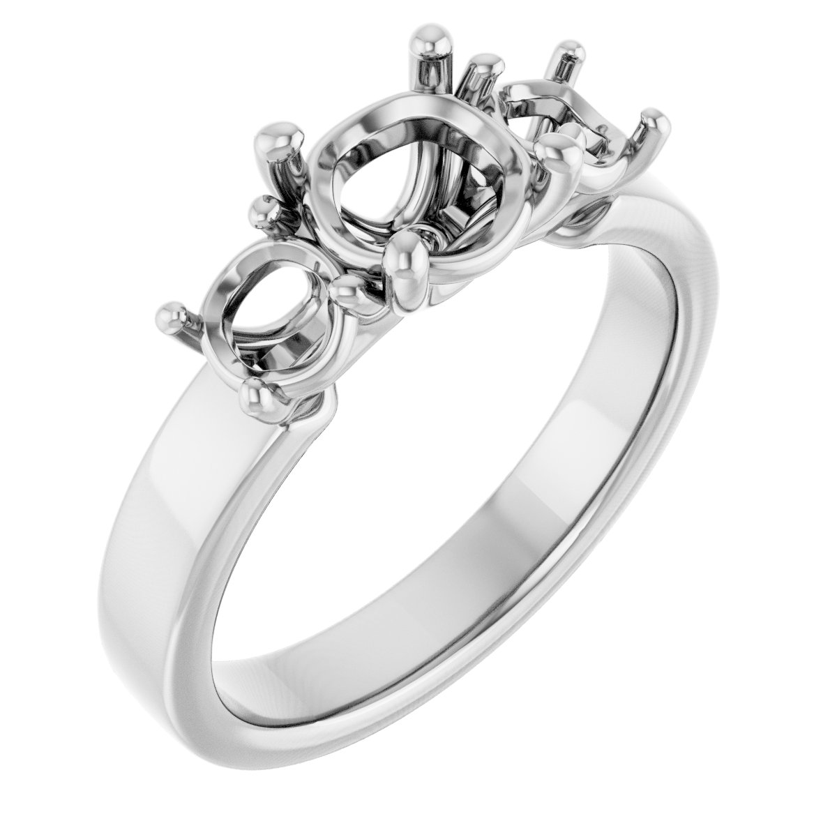 Three-Stone Engagement Ring