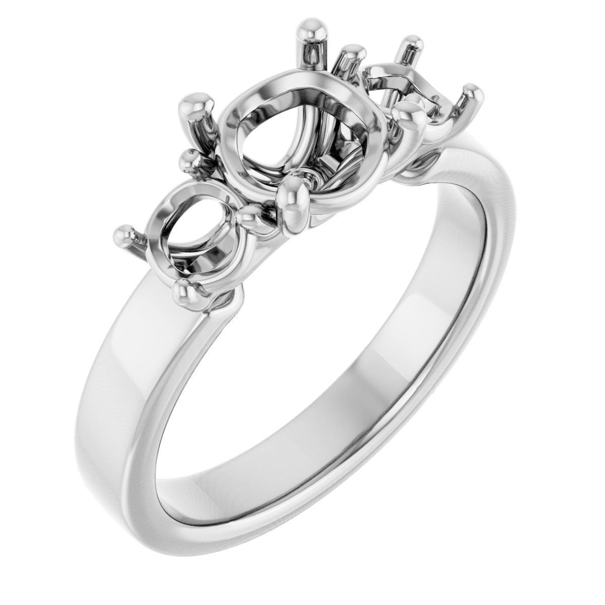 Three-Stone Engagement Ring