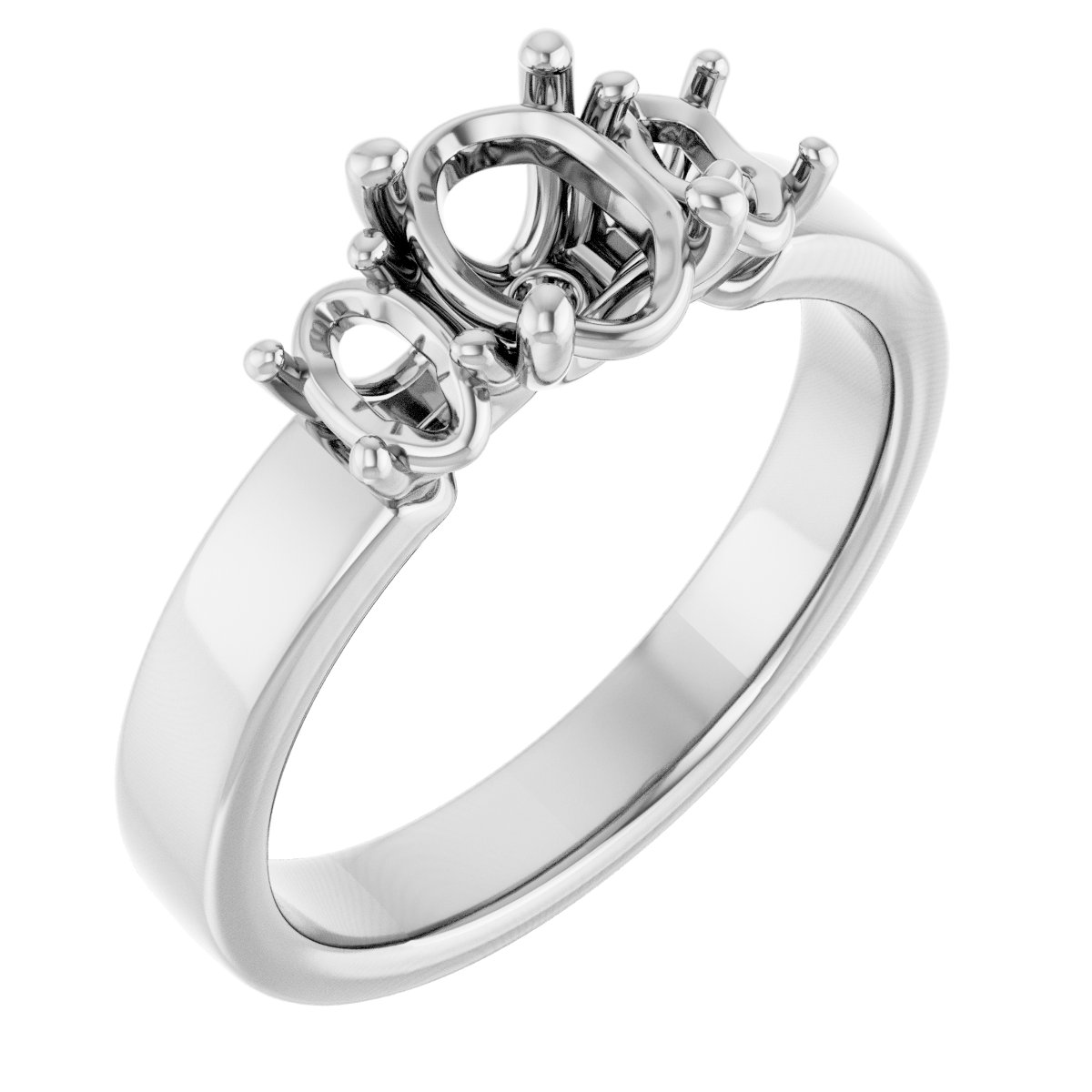 Three-Stone Engagement Ring