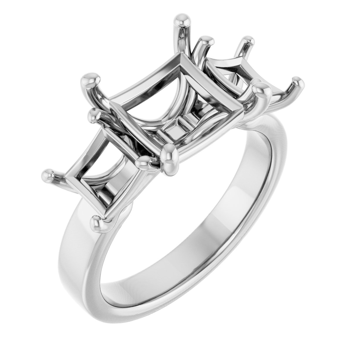 Three-Stone Engagement Ring