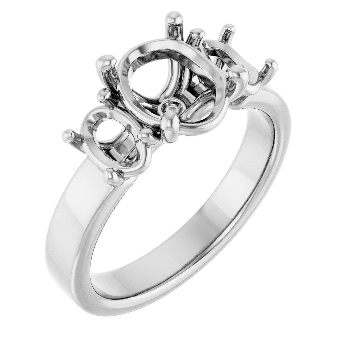 Three-Stone Engagement Ring
