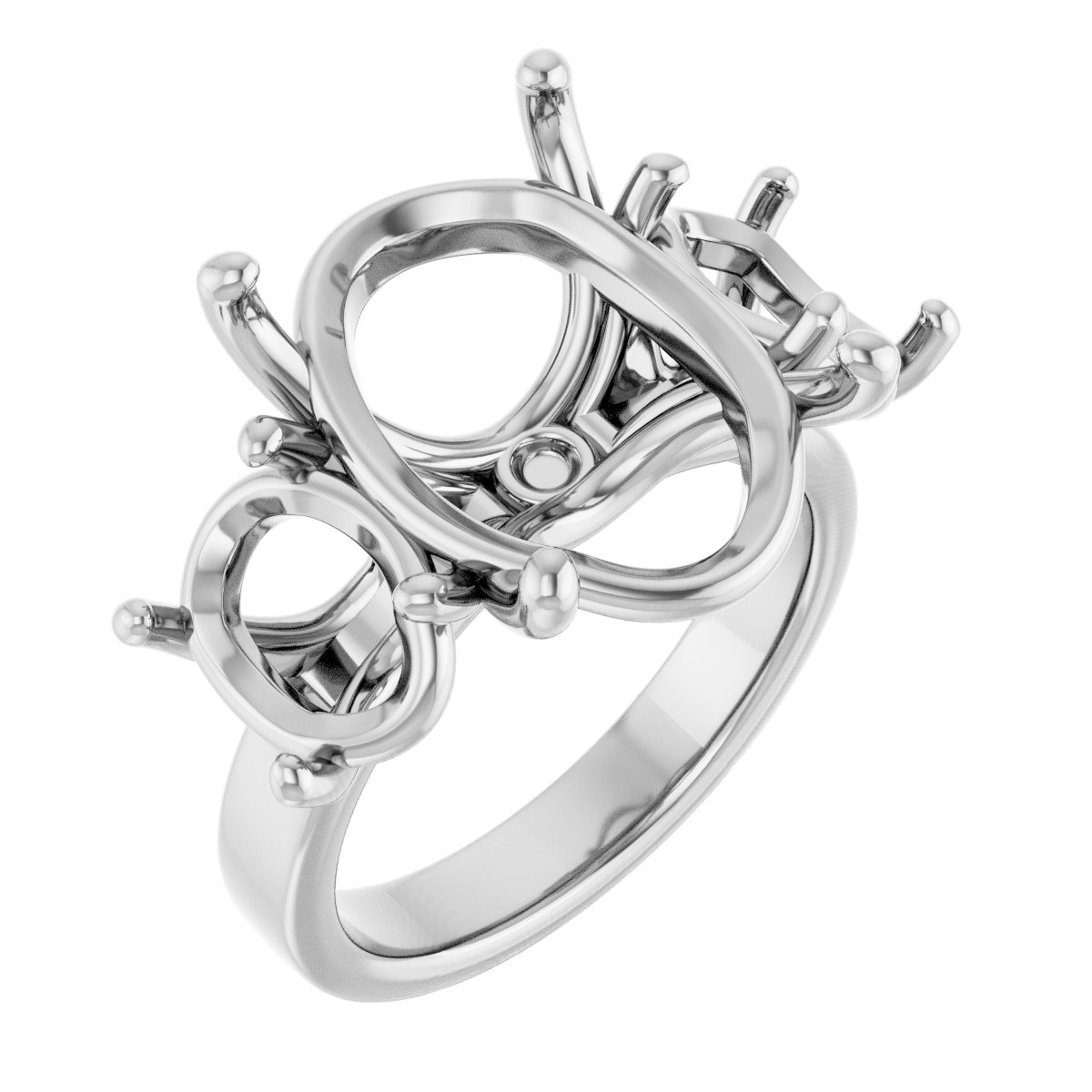 Three-Stone Engagement Ring