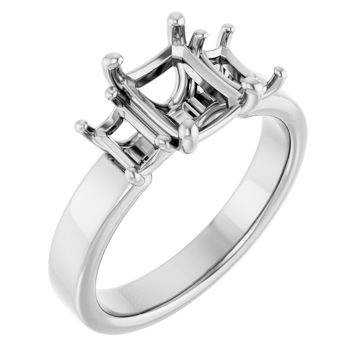 Three-Stone Engagement Ring