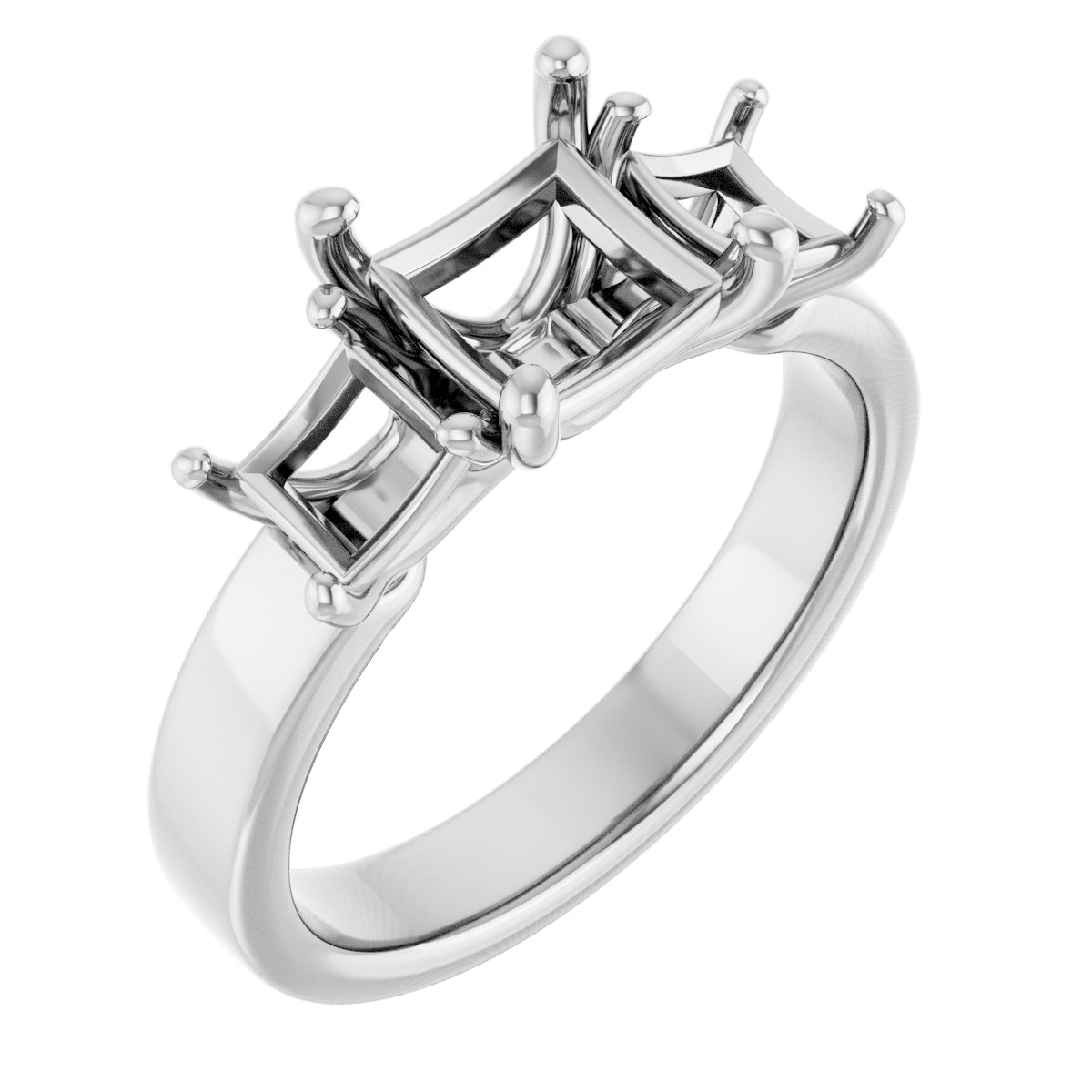 Three-Stone Engagement Ring