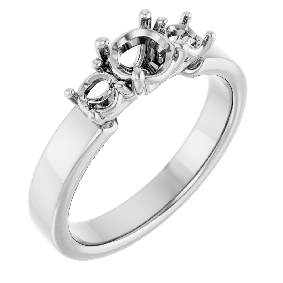 Three-Stone Engagement Ring