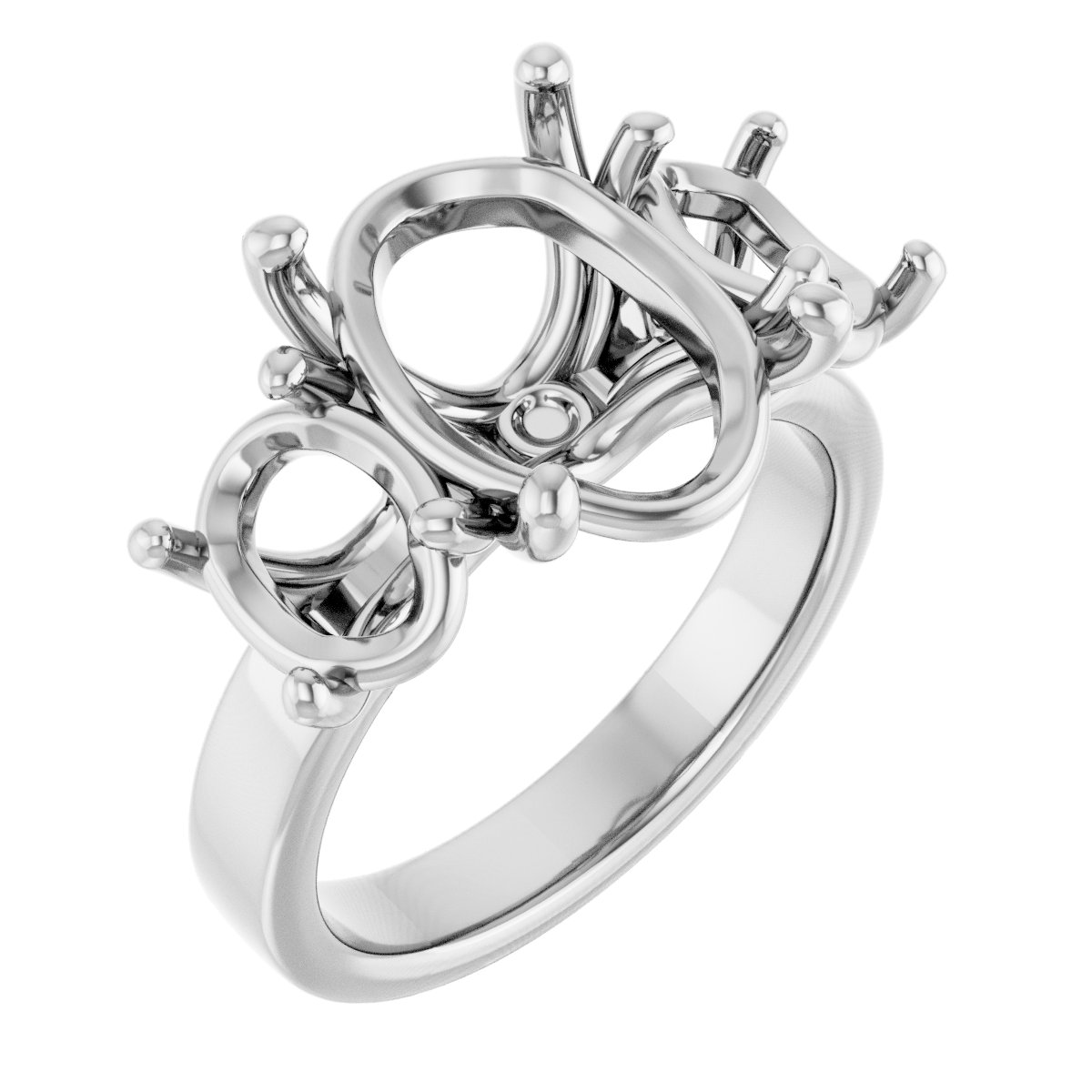 Three-Stone Engagement Ring
