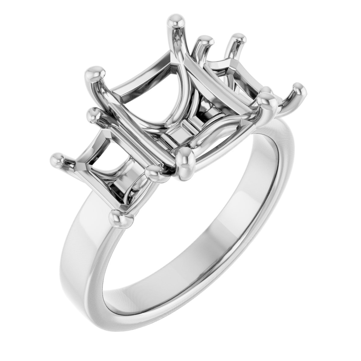 Three-Stone Engagement Ring