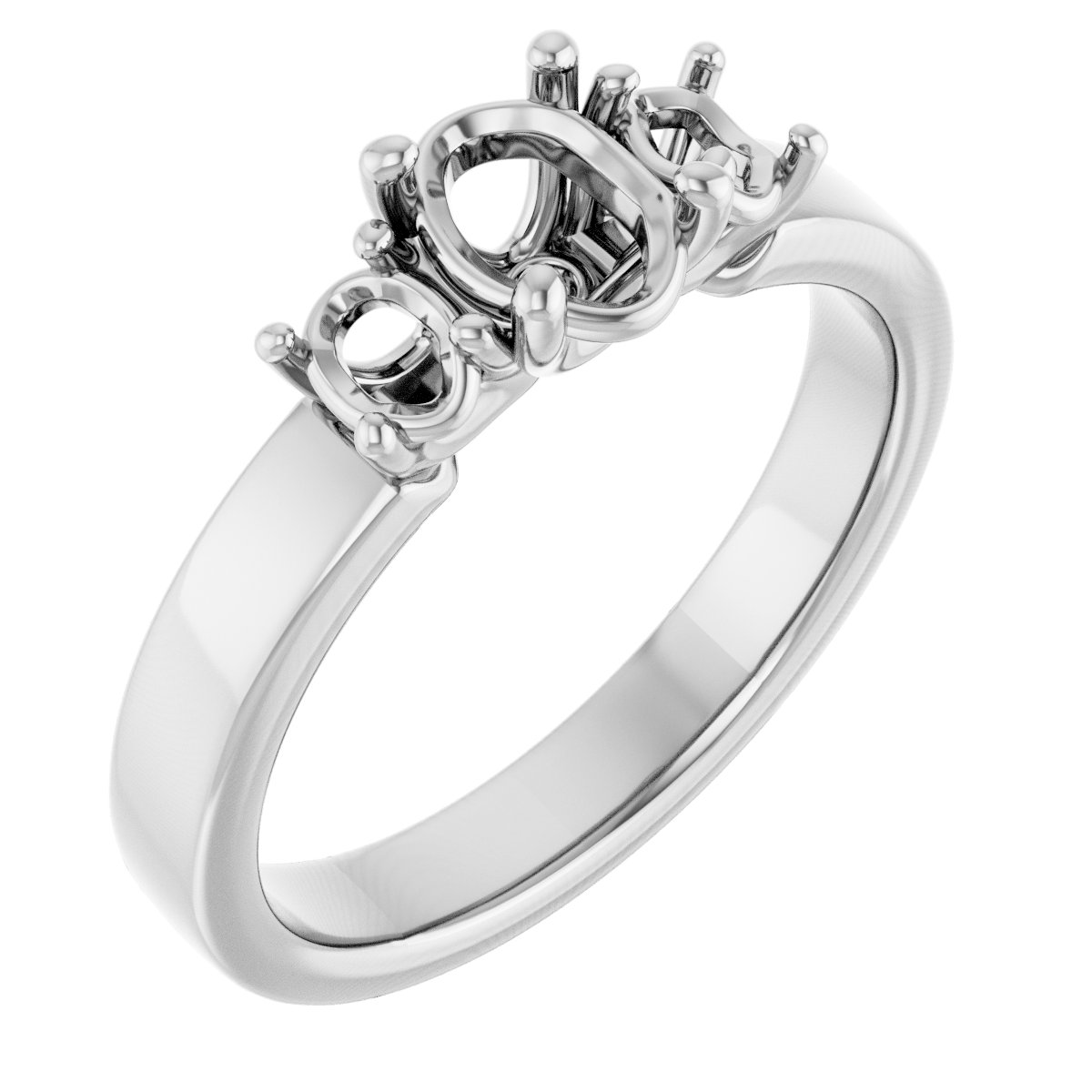 Three-Stone Engagement Ring
