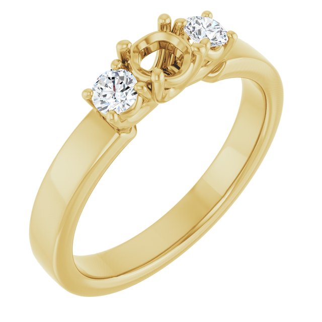 14k Yellow Gold