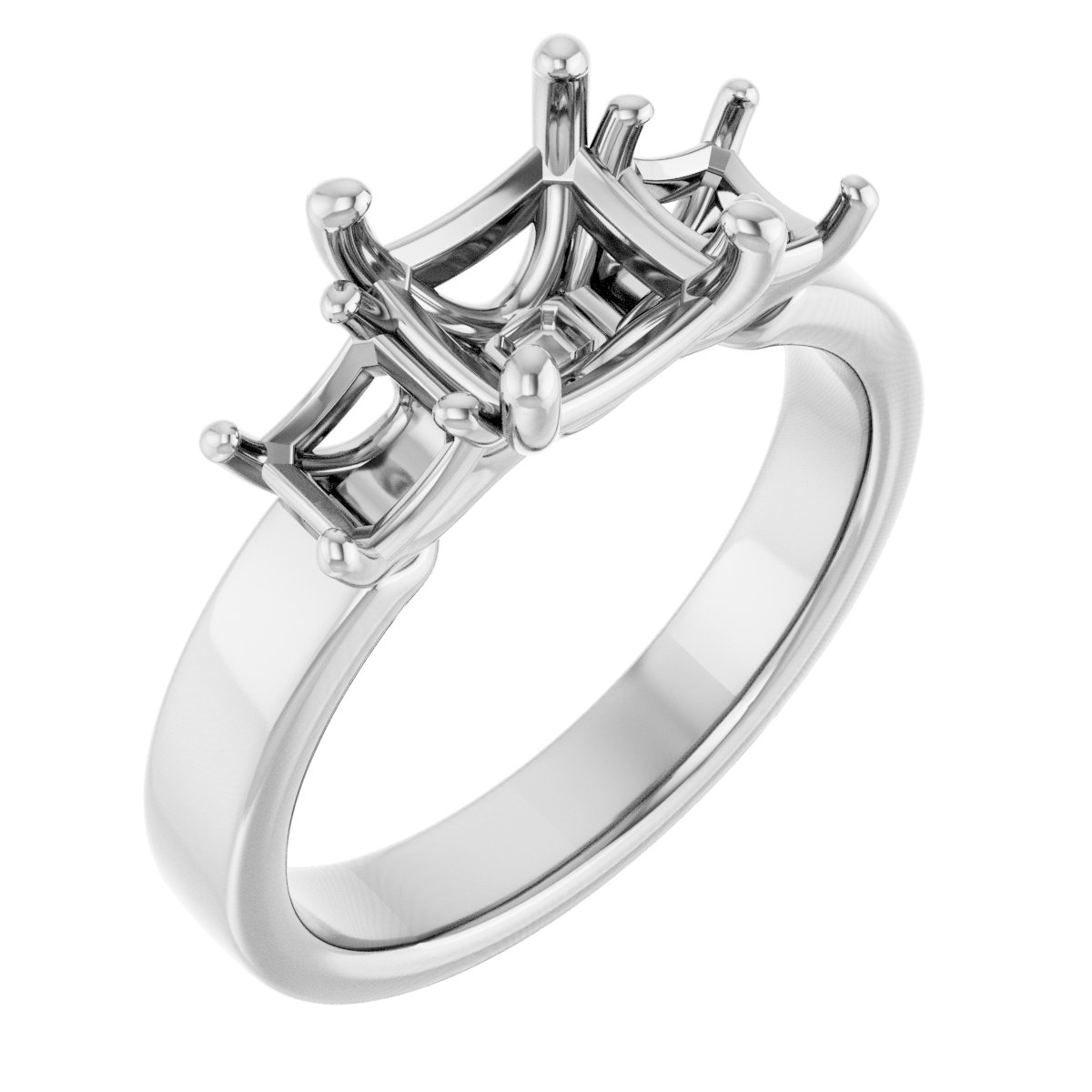 Three-Stone Engagement Ring