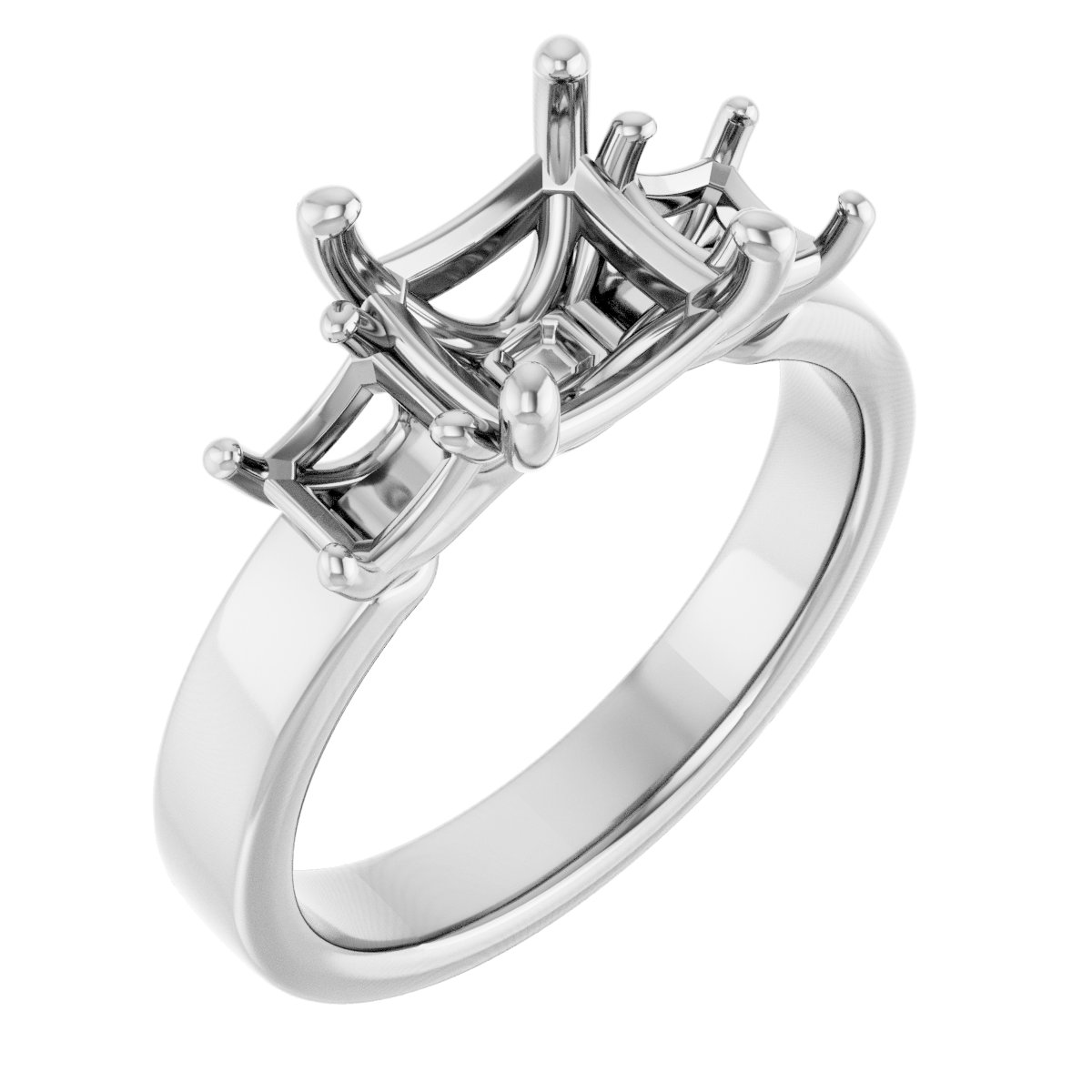 Three-Stone Engagement Ring