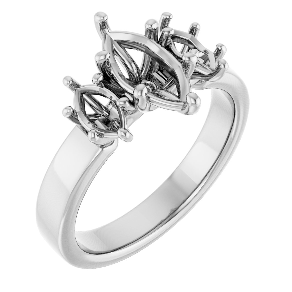 Three-Stone Engagement Ring