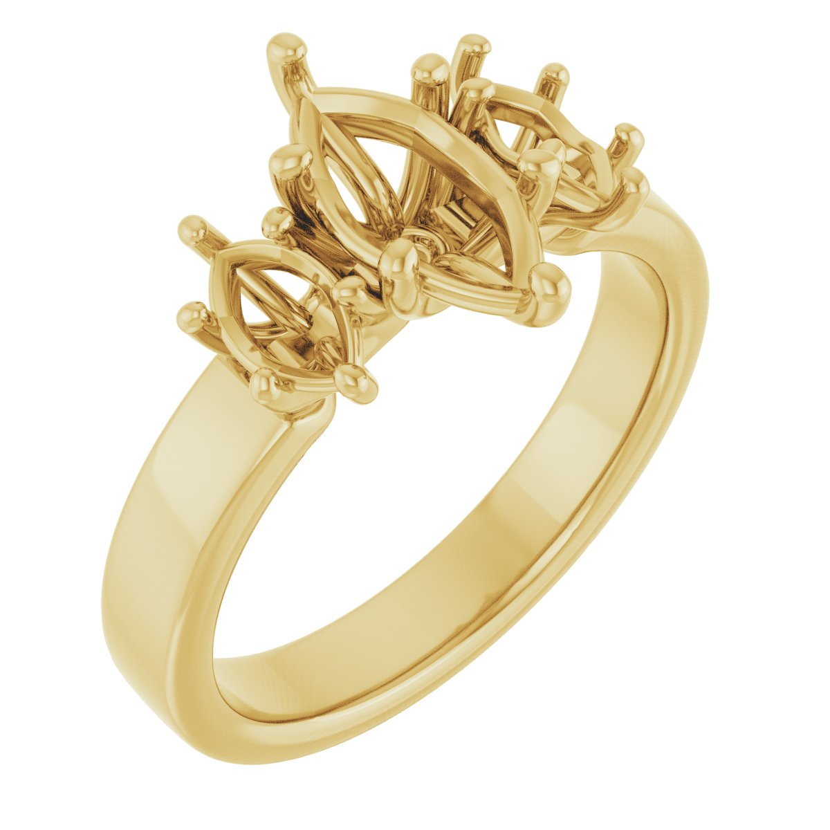 Three-Stone Engagement Ring