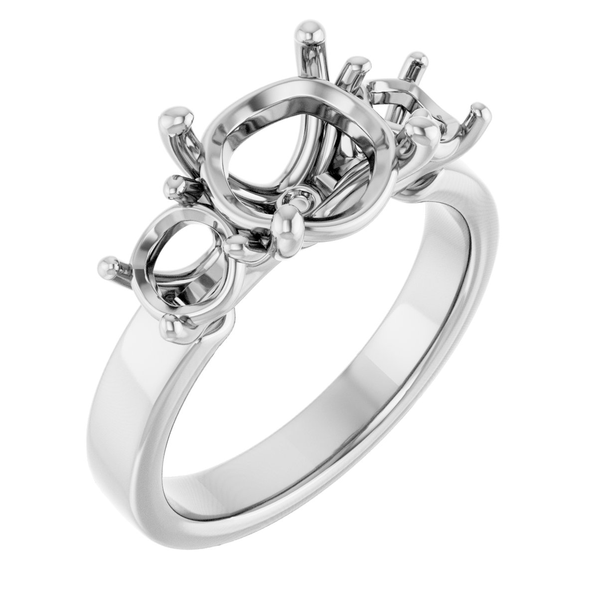 Three-Stone Engagement Ring