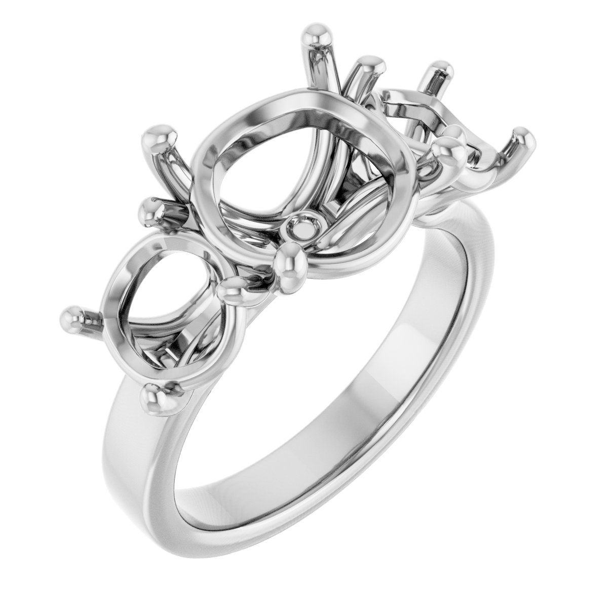 Three-Stone Engagement Ring