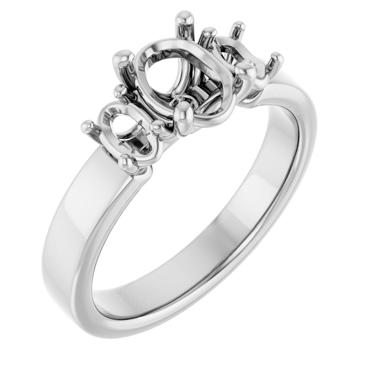 Three-Stone Engagement Ring