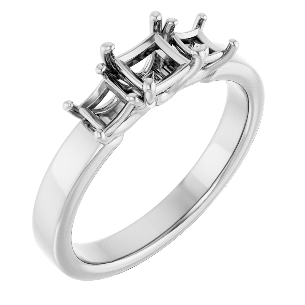 Three-Stone Engagement Ring