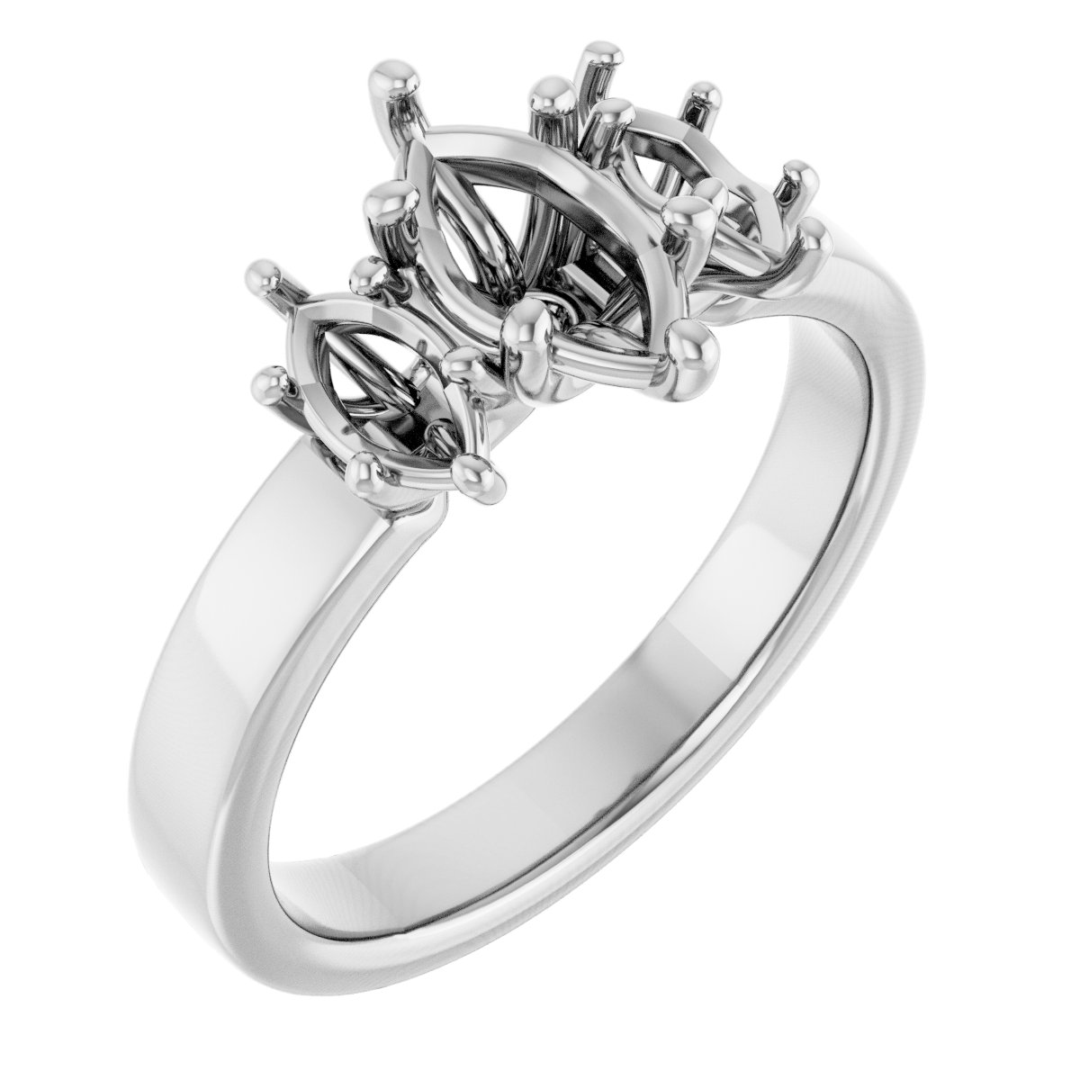 Three-Stone Engagement Ring