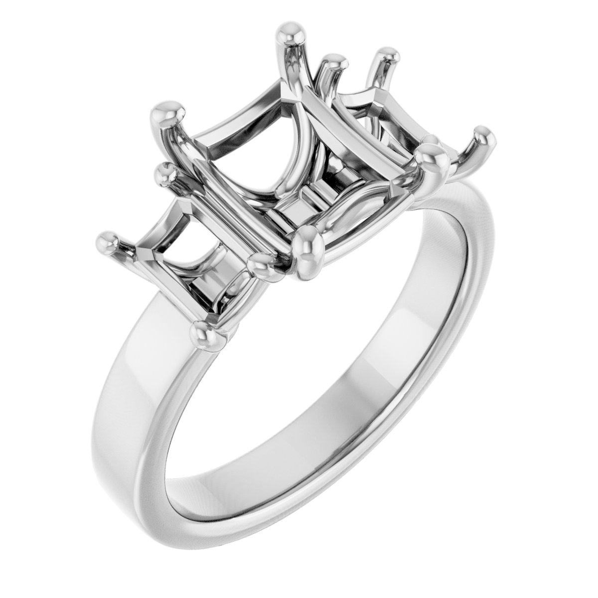 Three-Stone Engagement Ring
