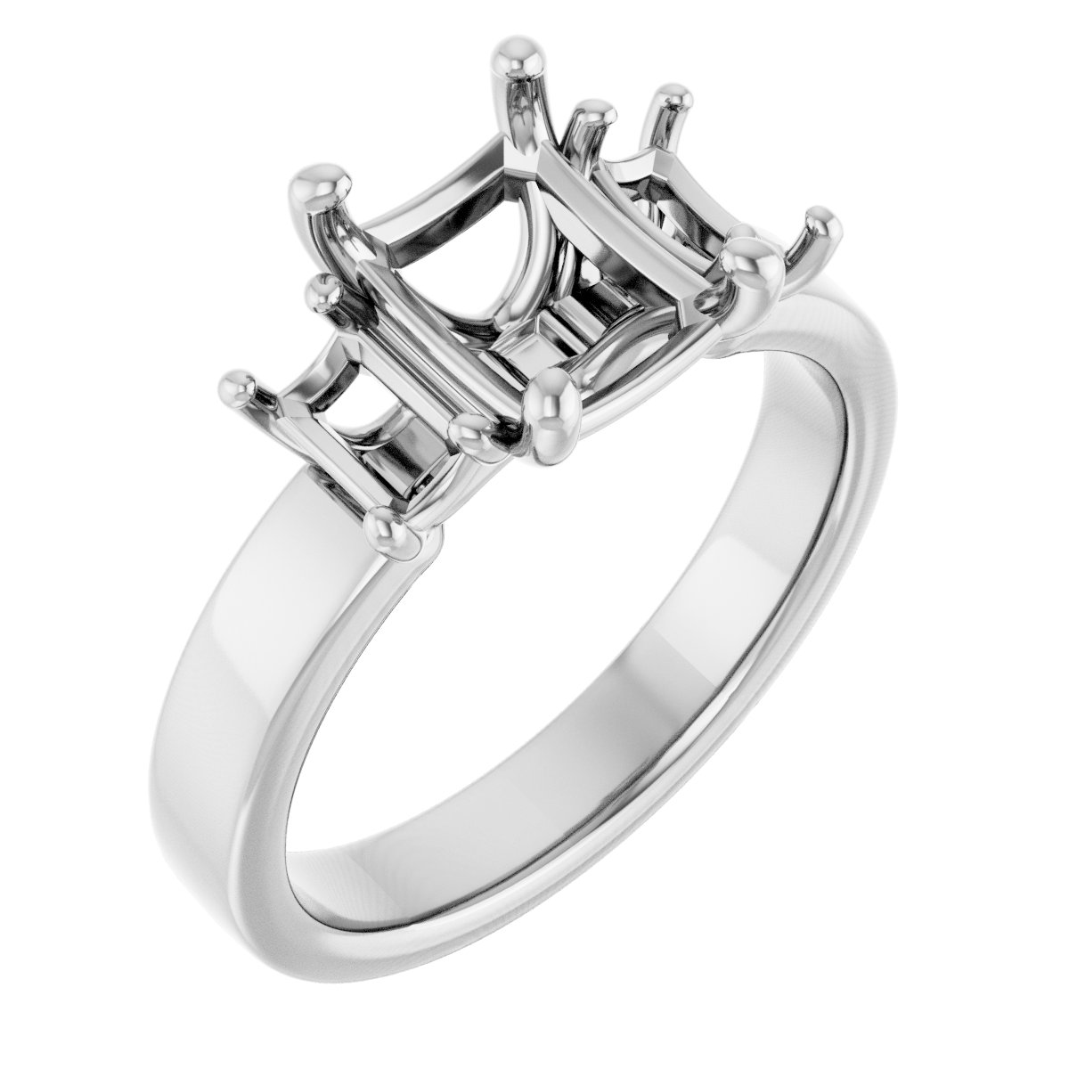 Three-Stone Engagement Ring