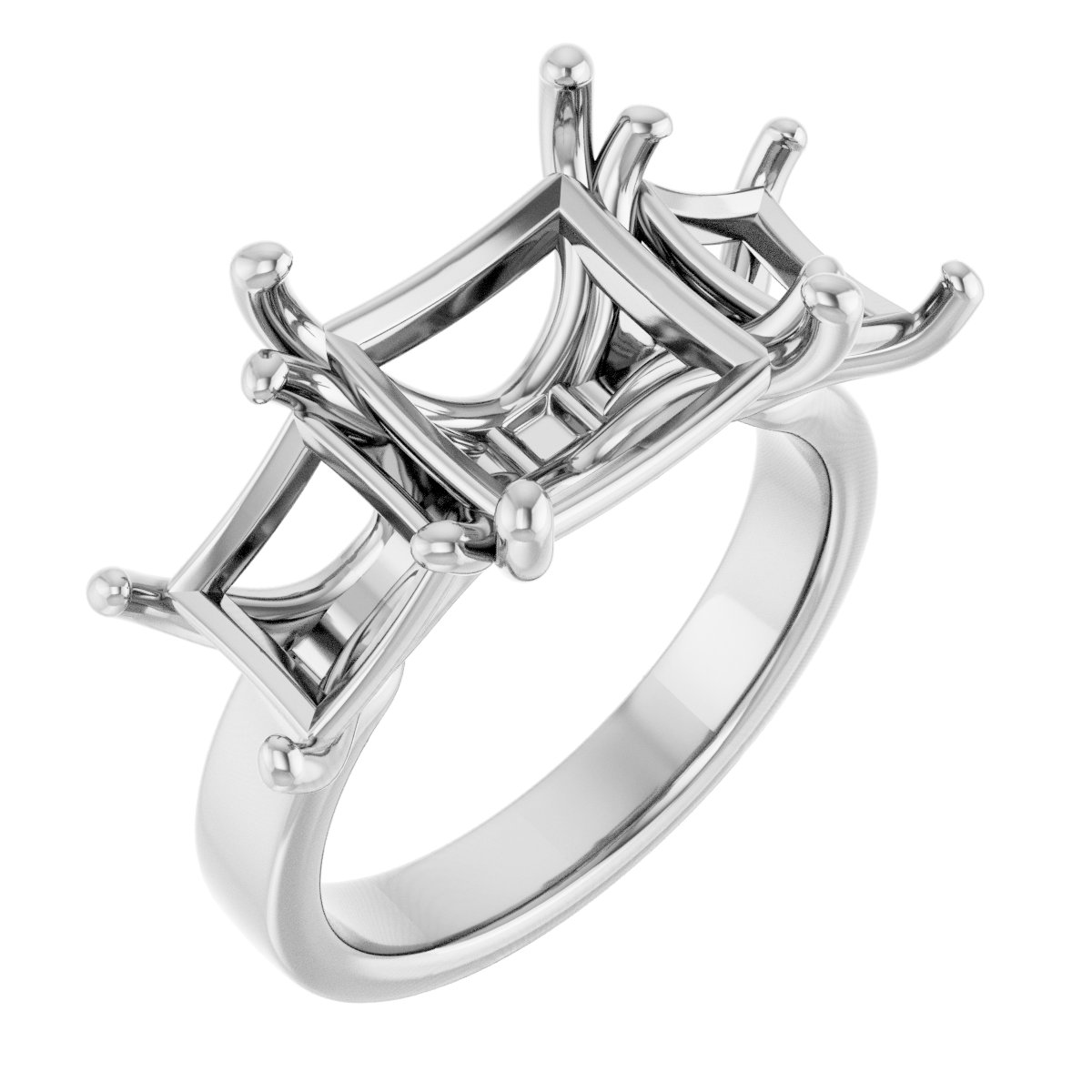Three-Stone Engagement Ring